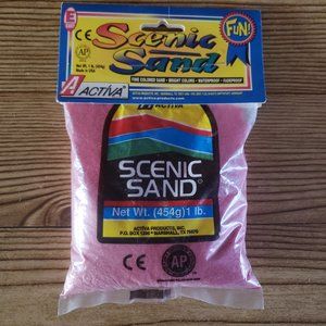 ACTIVIA raspberry red scenic sand -NEW